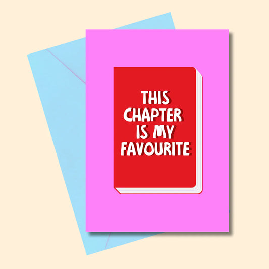 Cards - "This Chapter is my Favourite"