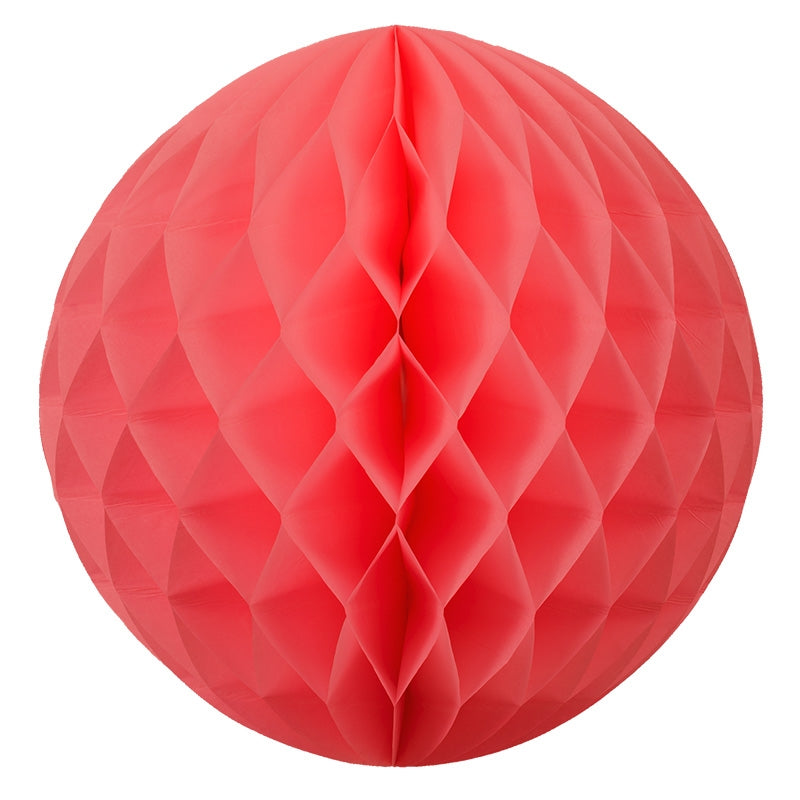 Honeycomb Ball - Coral