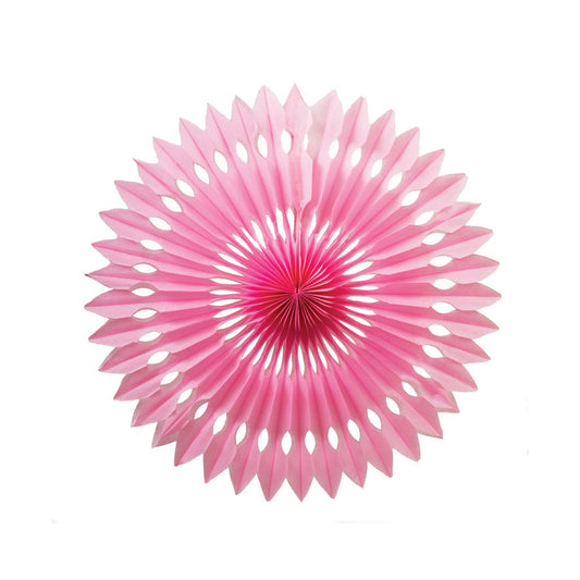 Honeycomb Fans - Classic Pink