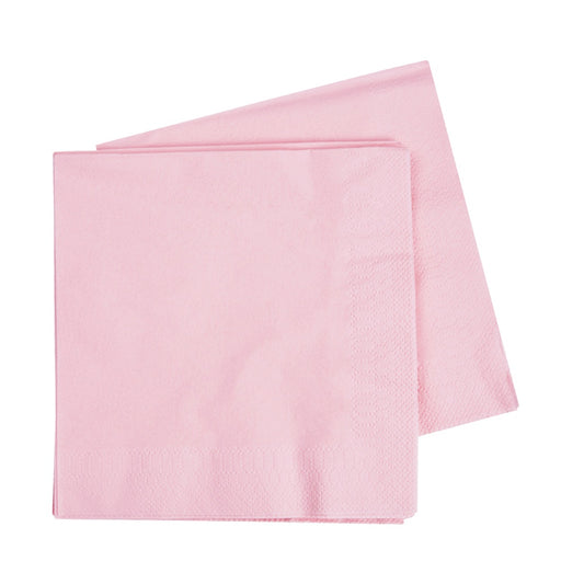 Lunch Napkins - Pastel Pink