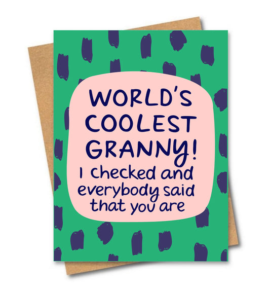 Cards - "Coolest Granny"