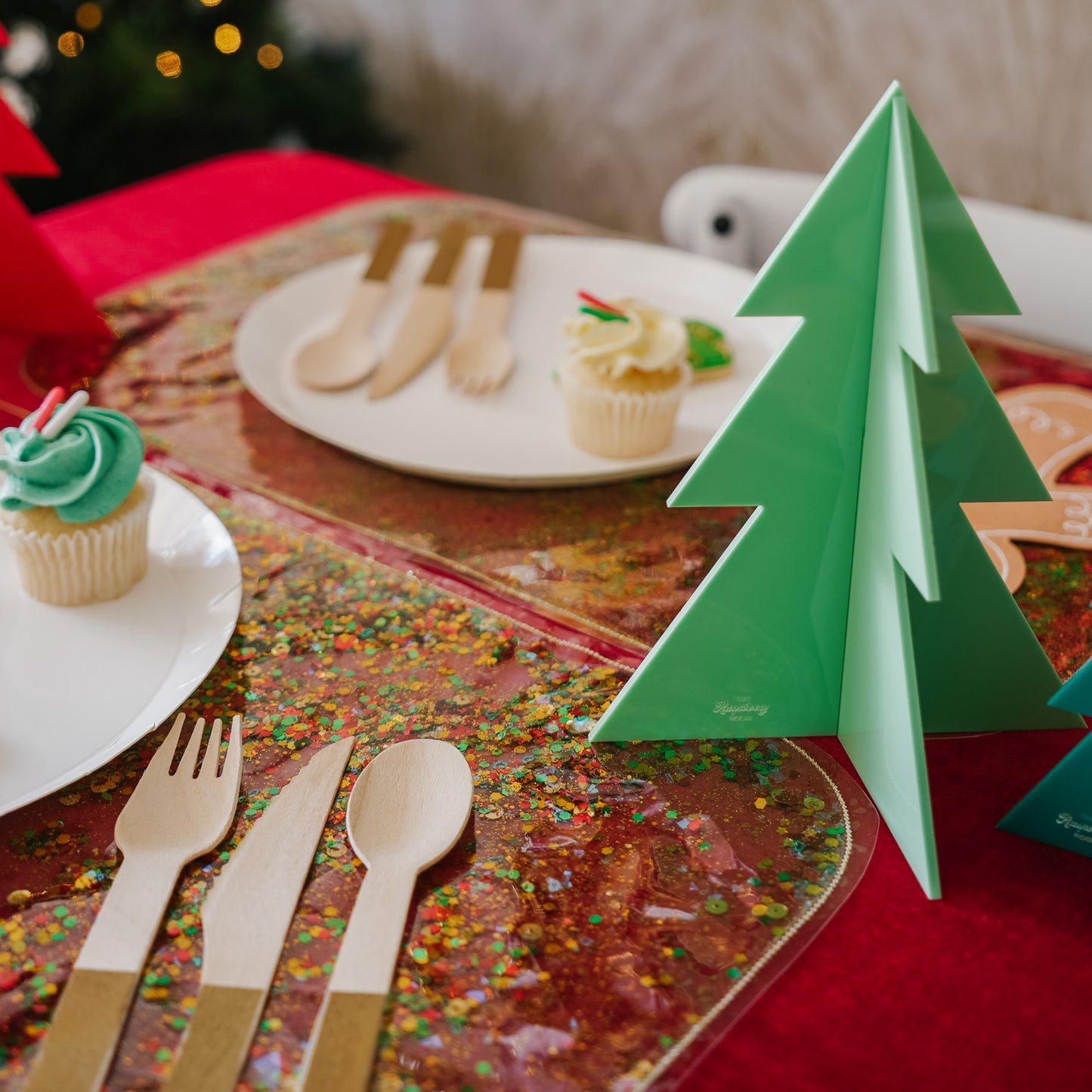 Christmas Confetti Placemats - TRADITIONAL
