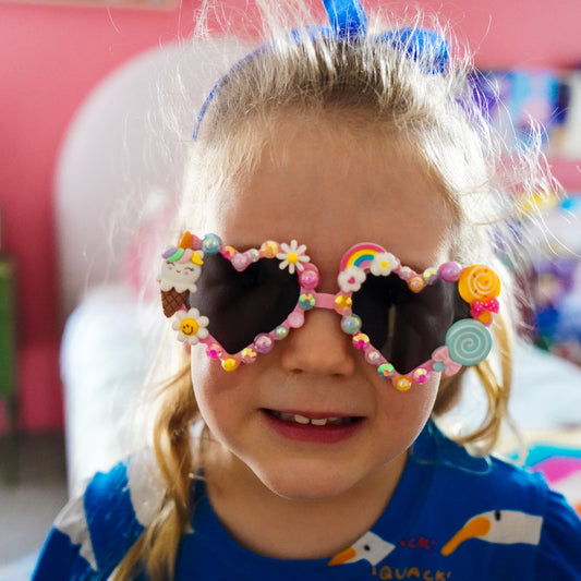Bedazzled Heart Sunglasses - KIDS