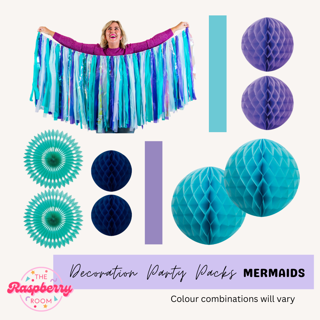 Decoration Party Packs - MERMAID