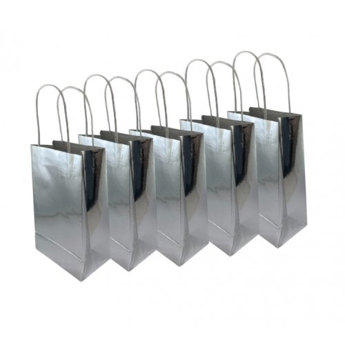 Party Bags - Metallic Silver