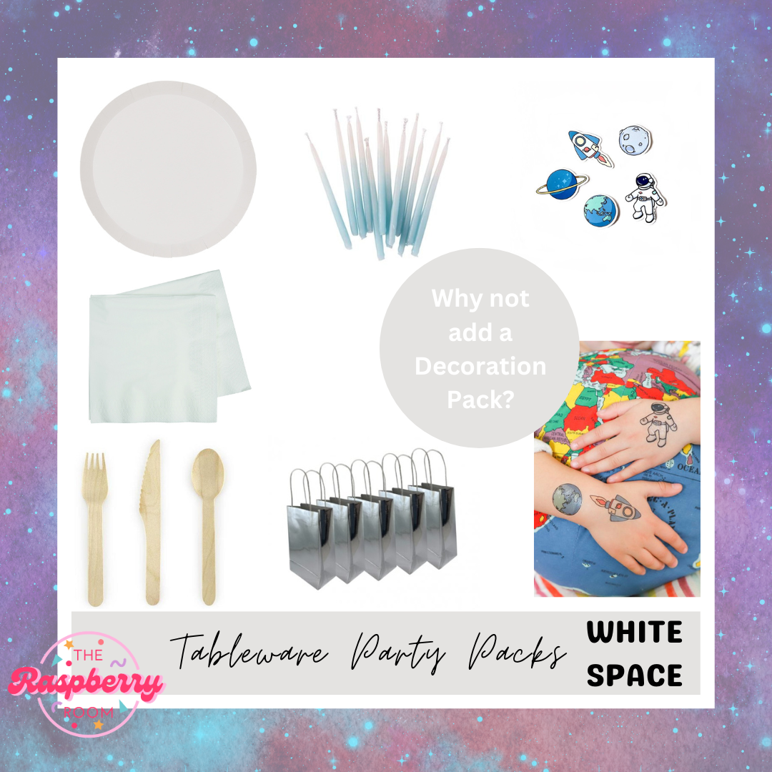 Tableware Party Pack - SPACE