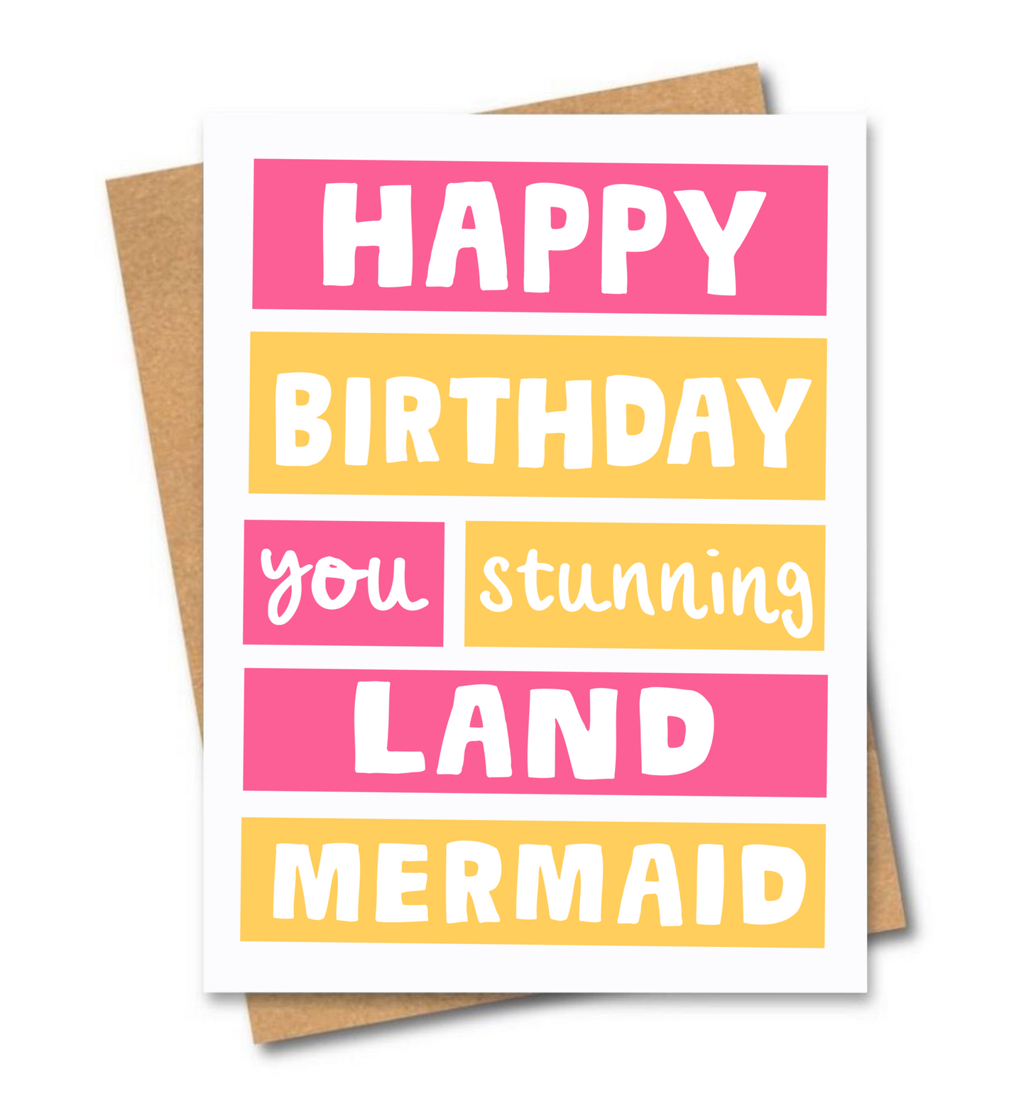 Cards - "Land Mermaid"