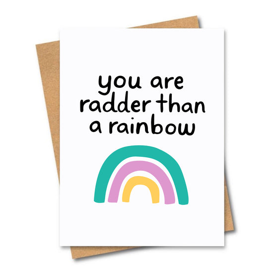 Cards - "Radder than a Rainbow"