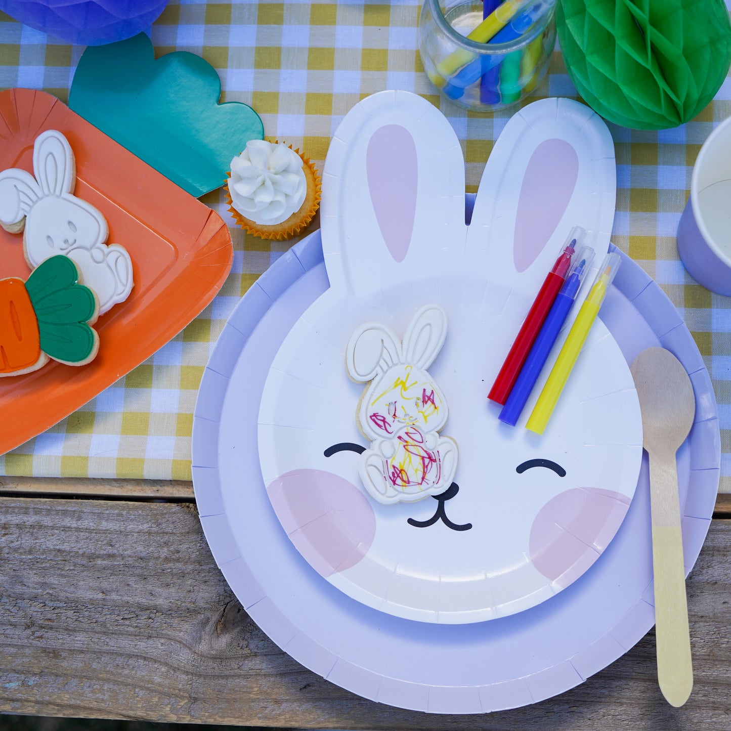 Dessert Plates - Hoppity Hop Bunny