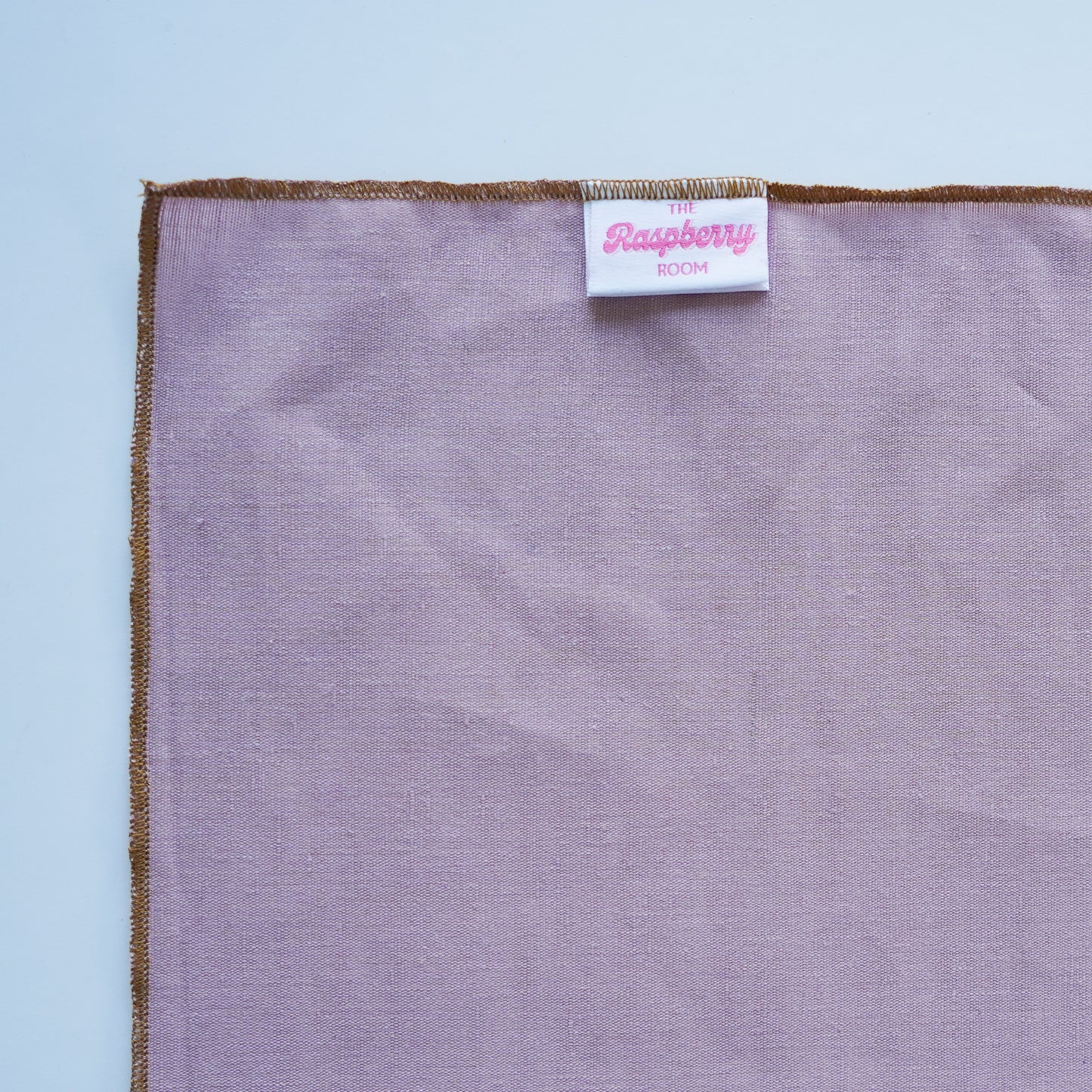 Linen Table Runner - Blush Pink