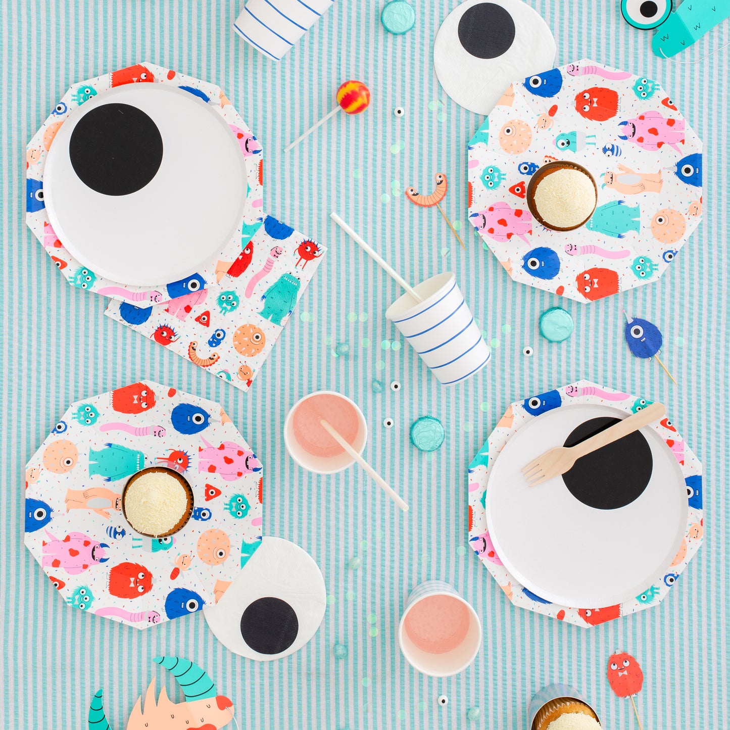 Dessert Plates - Little Monsters Eyeball
