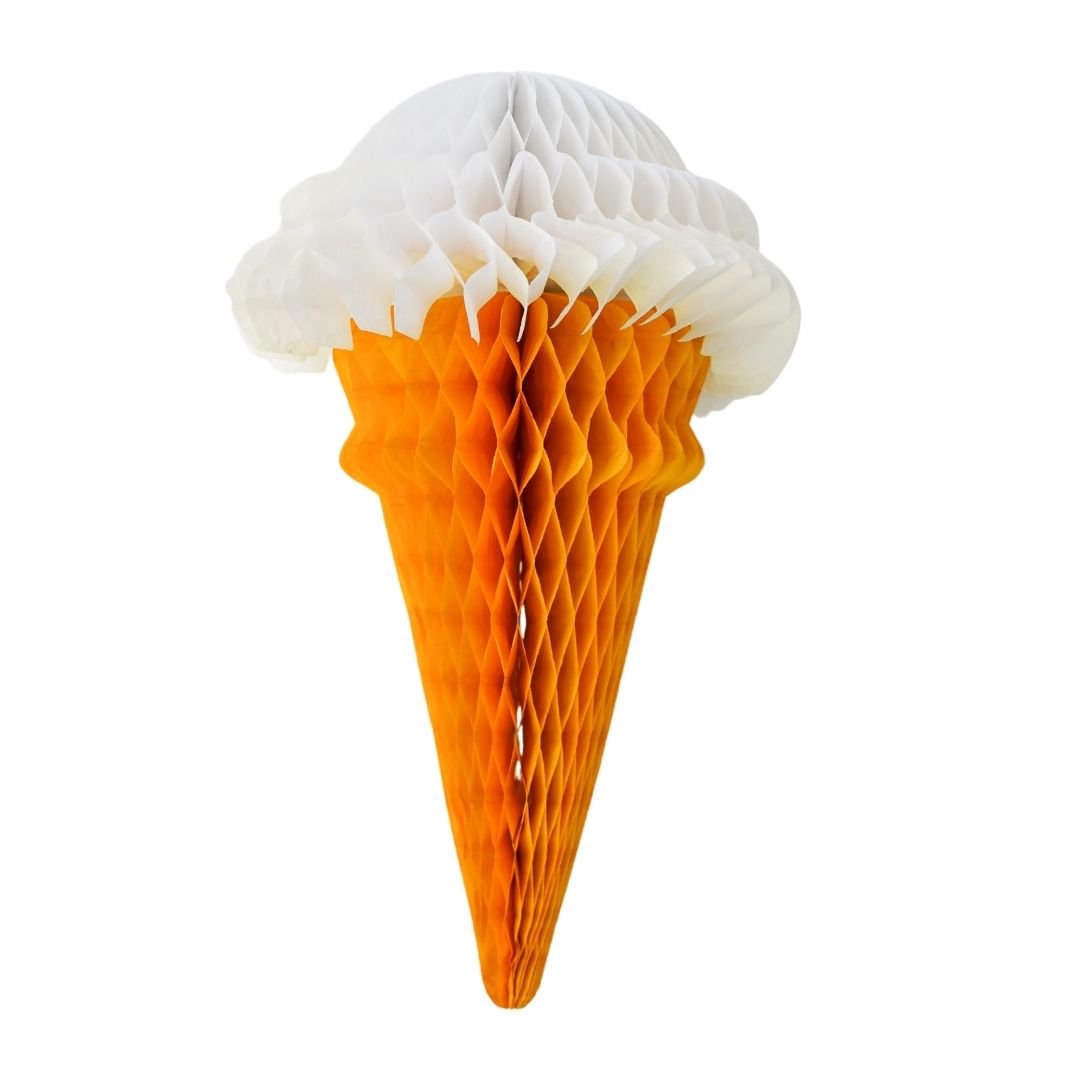 Honeycomb Ice Cream - White
